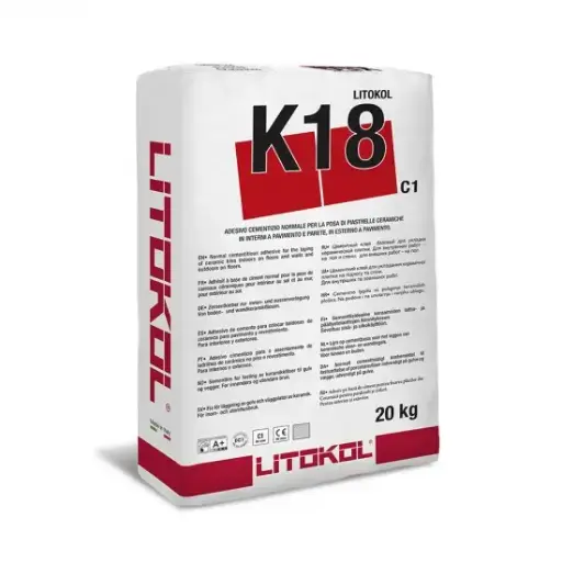 LITOKOL TEGELLIJM K18 WHITE-C1