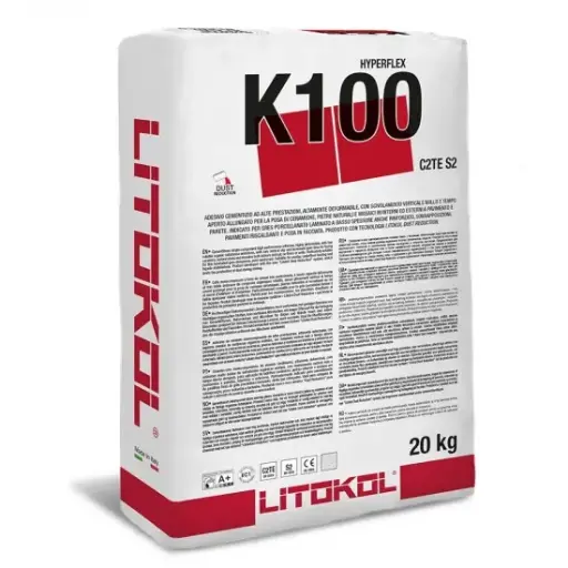 LITOKOL TEGELLIJM K100 HYPERFLEX WHITE-C2 TE S1